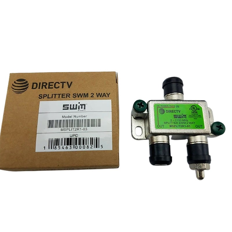 Directv Msplit2r1-03 Approved 2-Way Wide Band SWM Splitter - Image 4